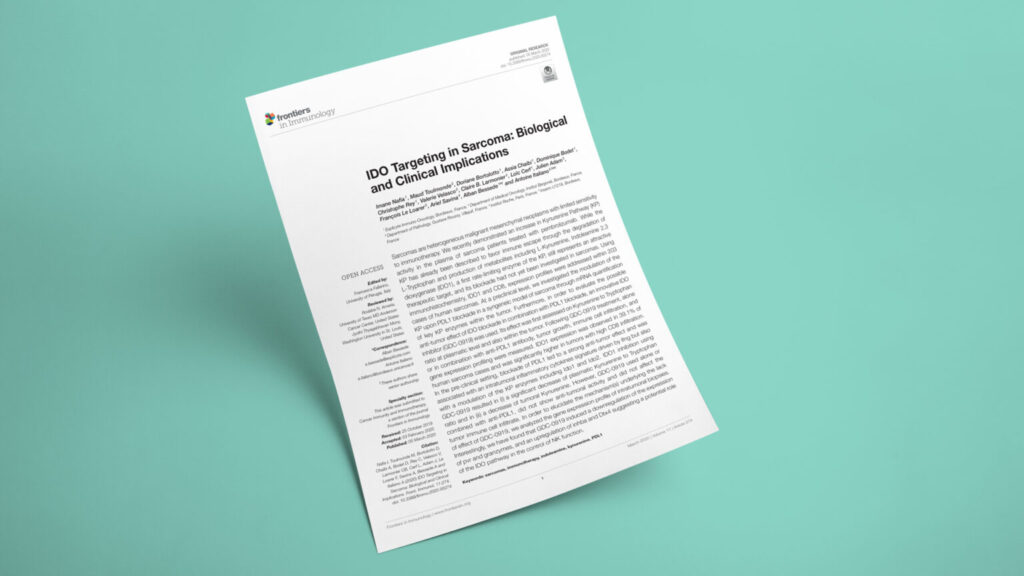 IDO Targeting in Sarcoma: Biological and Clinical Implications.
