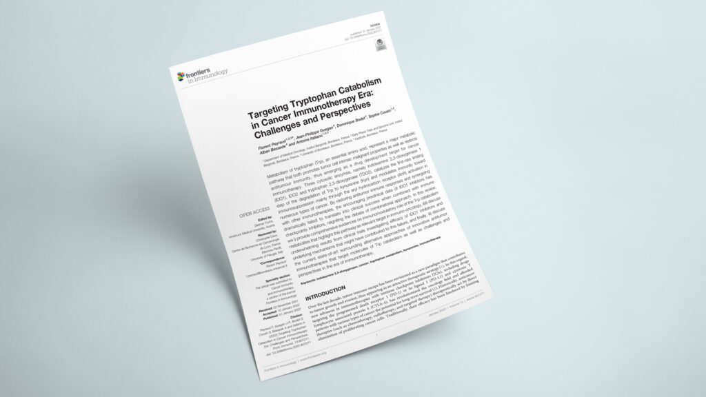Targeting Tryptophan Catabolism in Cancer Immunotherapy Era: Challenges and Perspectives